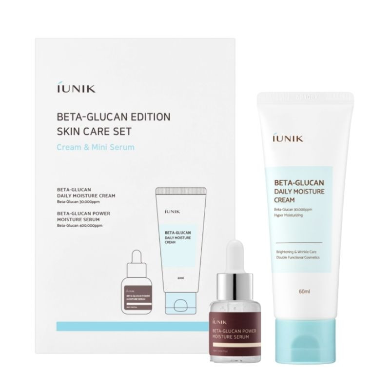 IUNIK Beta Glucan Edition Skincare Set hydrating bundle